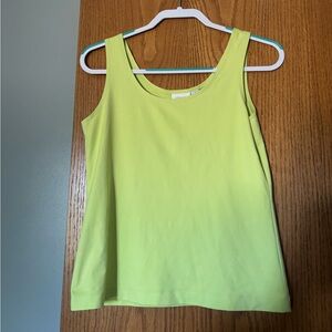 Chico's Lime Green Tank Top